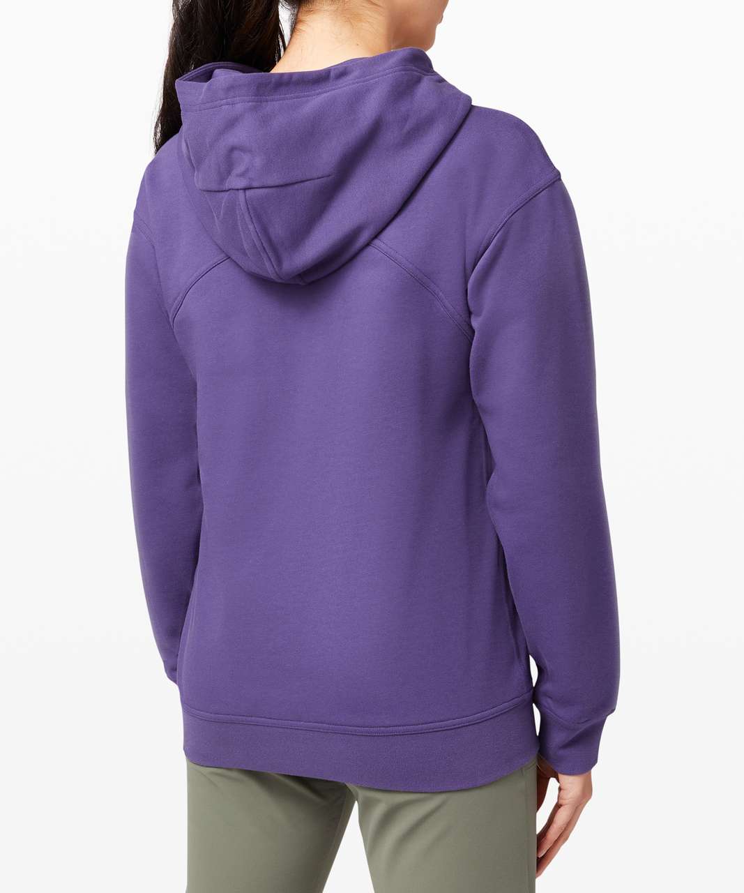 Lululemon Women's ALL YOURS HOODIE Pullover LARKSPUR BLUE size