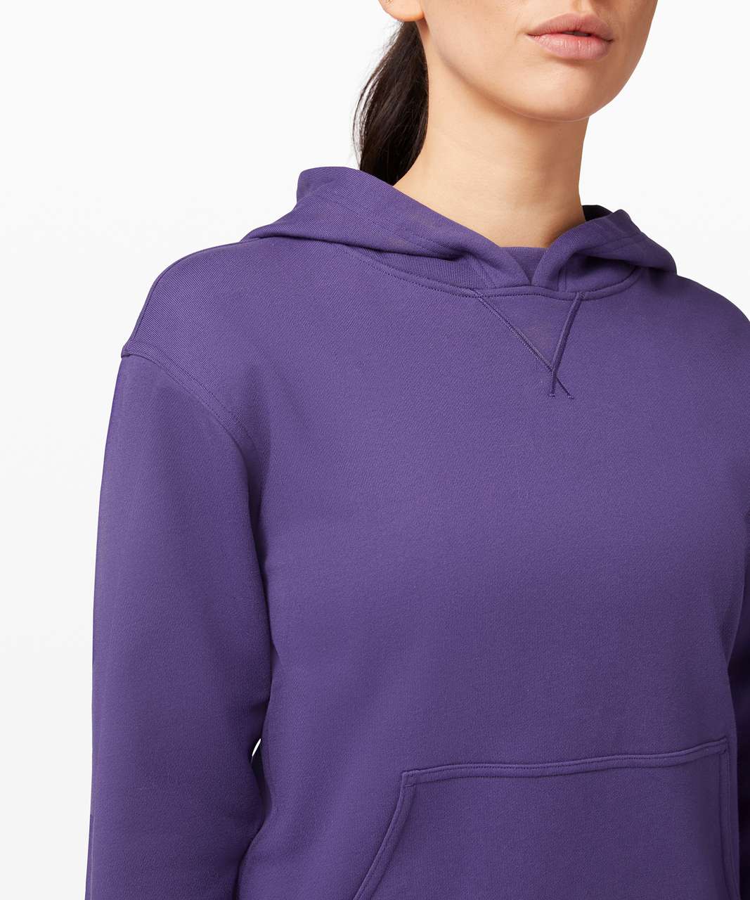 Lululemon Women's ALL YOURS HOODIE Pullover LARKSPUR BLUE size