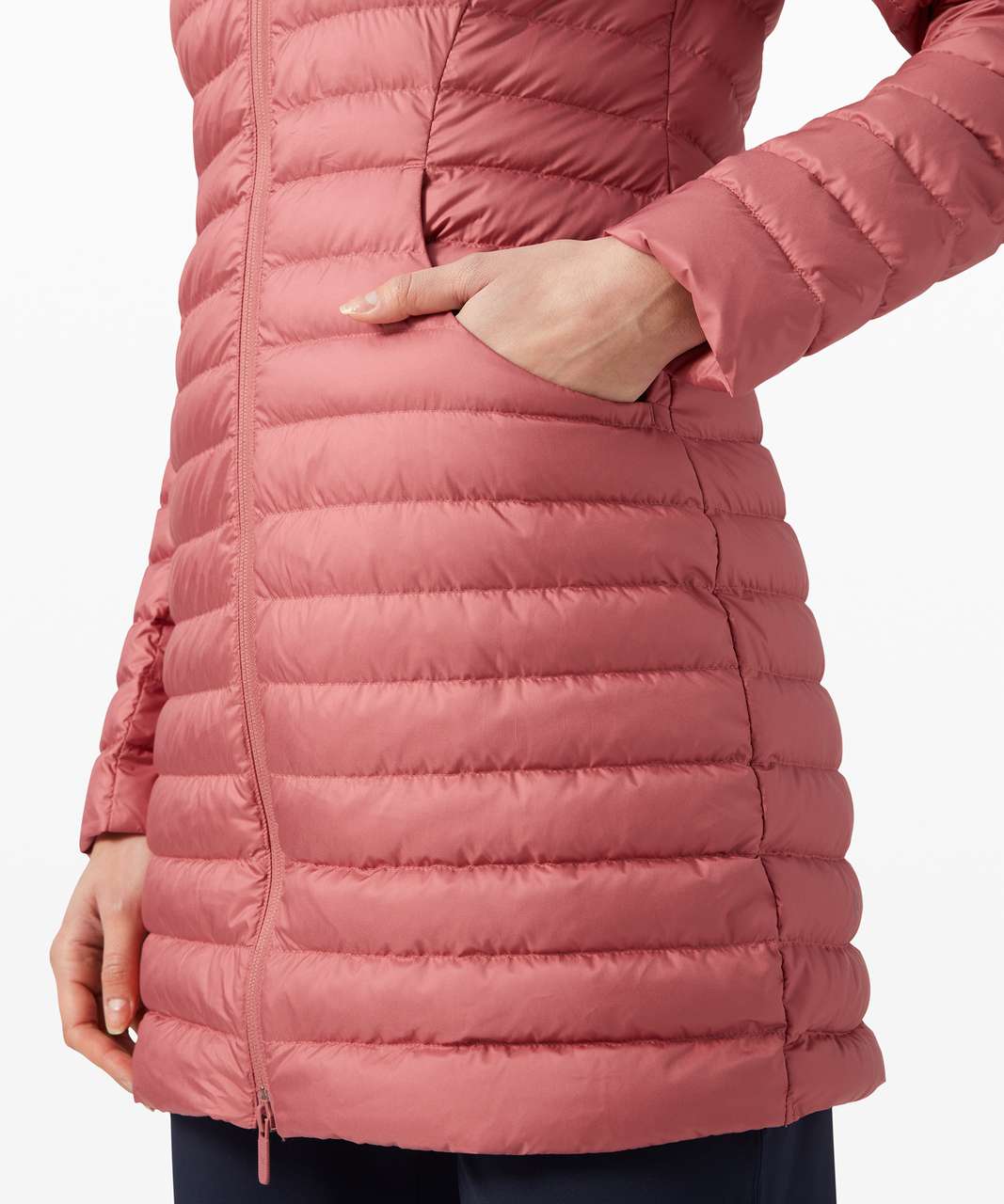 Lululemon Pack it Down Jacket *Long - Cherry Tint