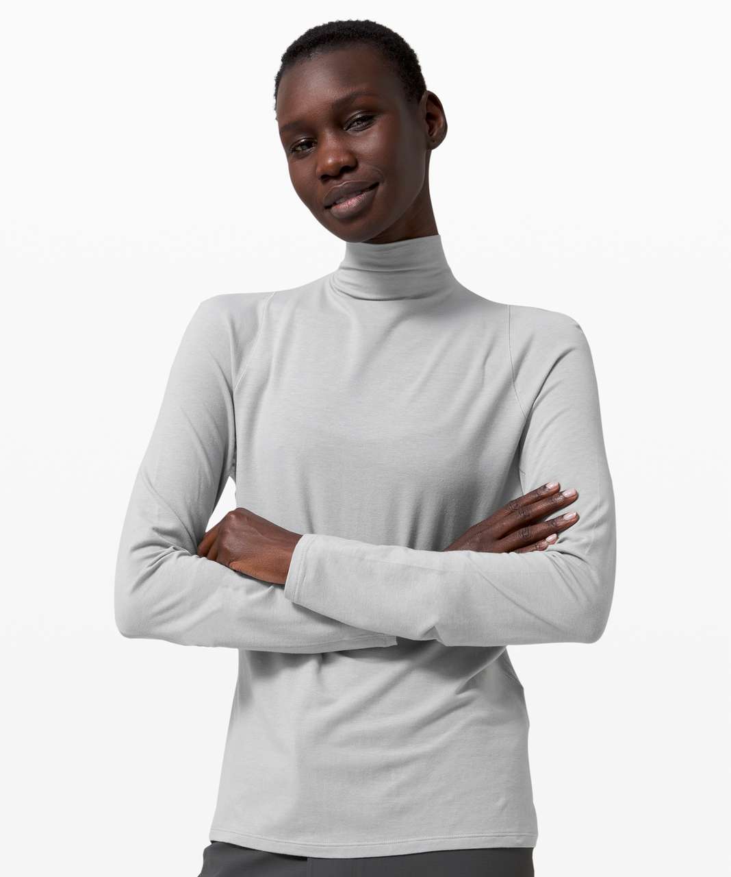 Lululemon Kosaten Long Sleeve *lululemon lab - Silver Drop