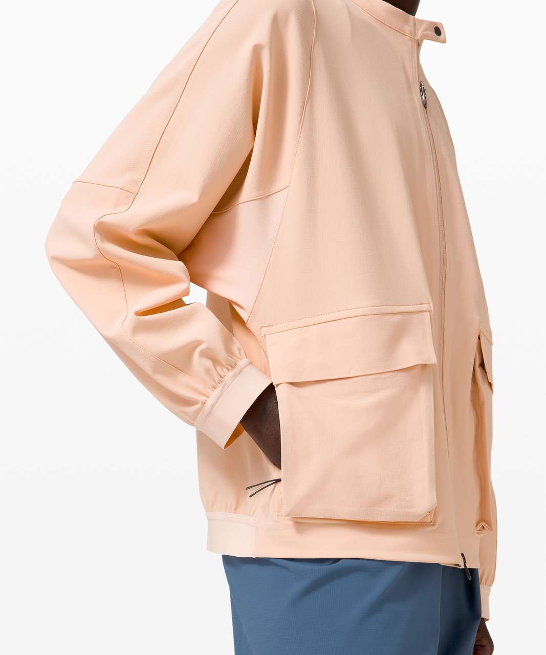 Lululemon Kosaten Jacket *lululemon lab - Peach Satin