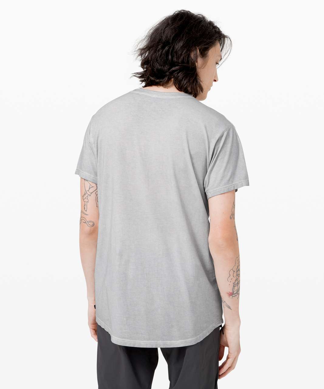 Lululemon Ashta Short Sleeve Tee *lululemon lab - Silver Drop Sun Wash