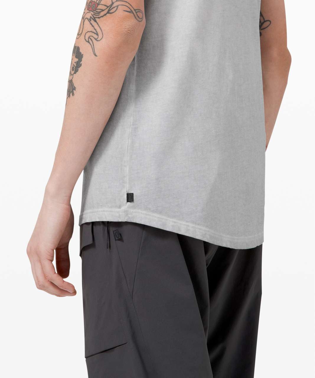 Lululemon Ashta Short Sleeve Tee *lululemon lab - Silver Drop Sun Wash