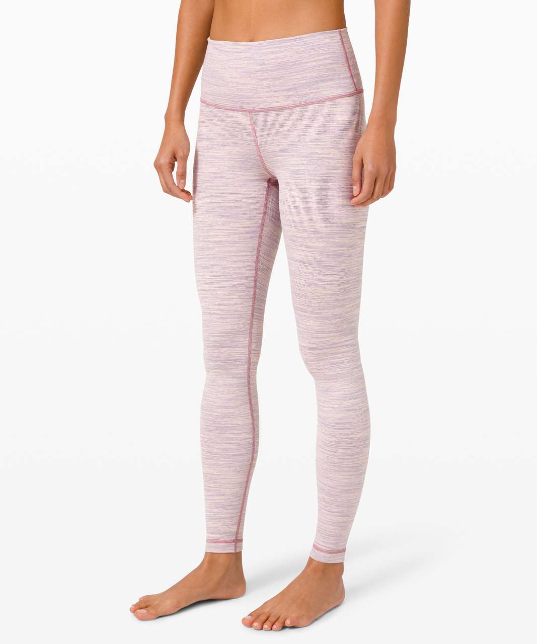 Lululemon moody mirage bark berry wunder under pants vintage pink yeah yoga  tank - Agent Athletica