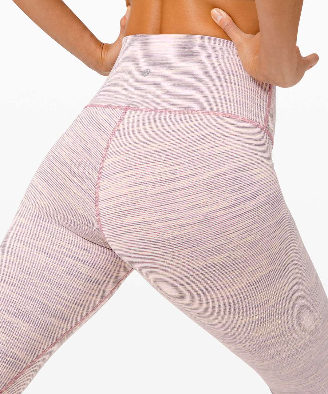 Lululemon Wunder Under High-Rise Tight 28" - Wee Are From Space Pink Bliss Vintage Mauve