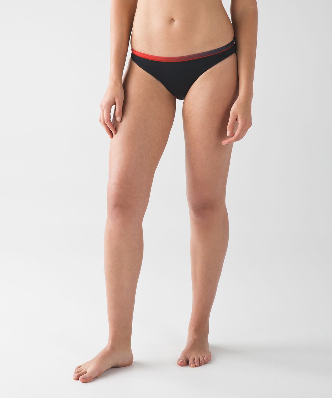 Lululemon Suns Out Bikini (Fan Gear) - Fade To Glory Black Red