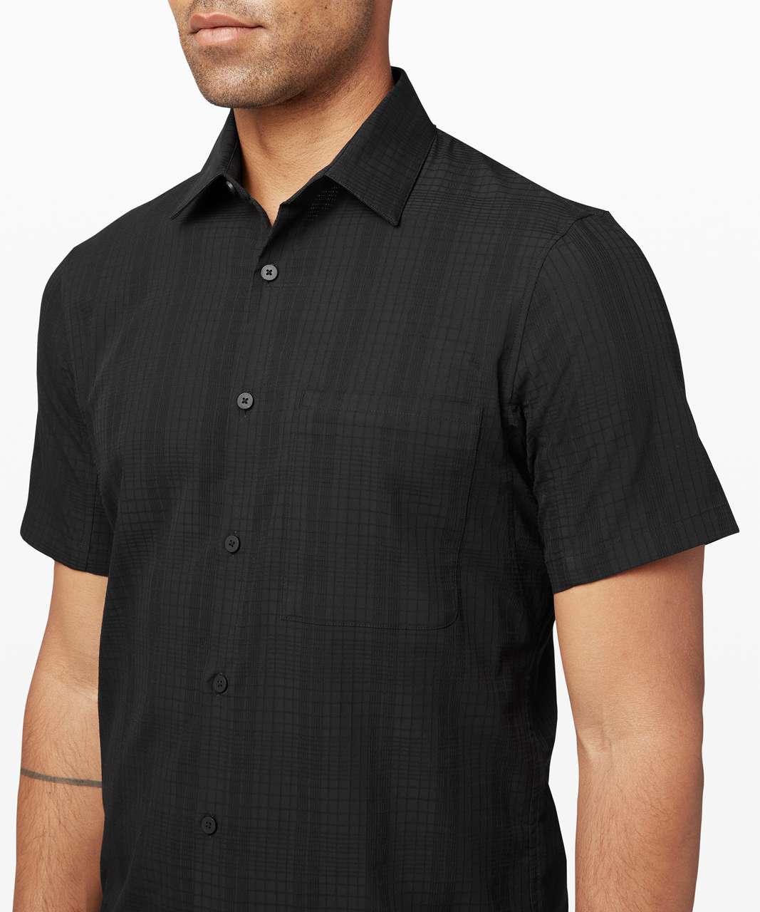 Lululemon Down to the Wire Short Sleeve Shirt - Black