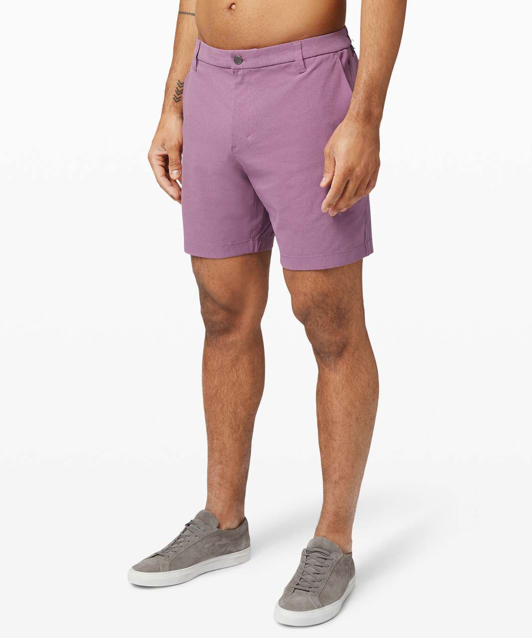 LULULEMON Align Shorts 8” Lavender Dew (Authentic) SIZE 8, Men's Fashion,  Activewear on Carousell