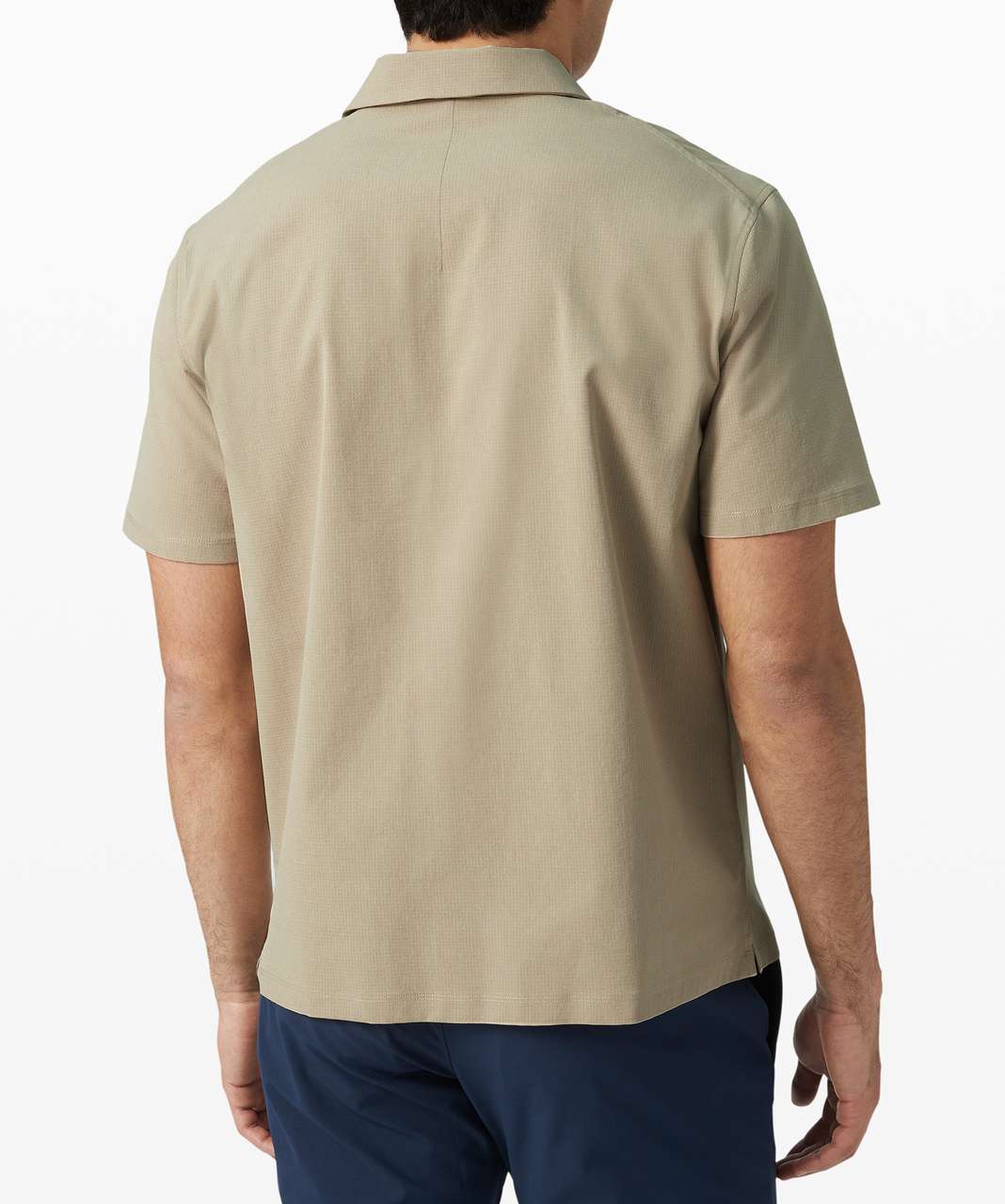 Lululemon Airing Easy Camp Collar *Short Sleeve Shirt - Tofino Sand