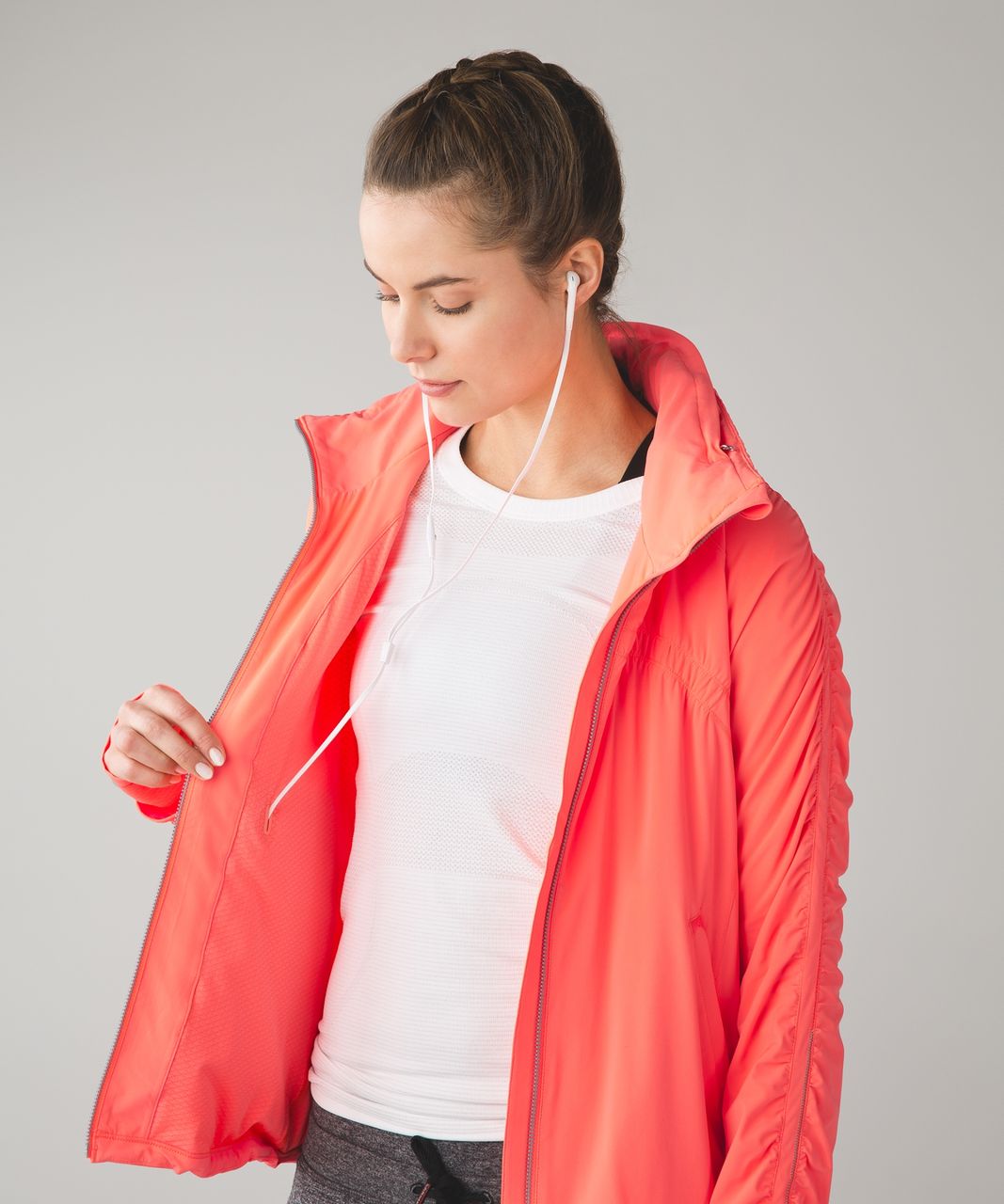 Lululemon Gather Me Slightly Jacket - Very Light Flare - lulu fanatics