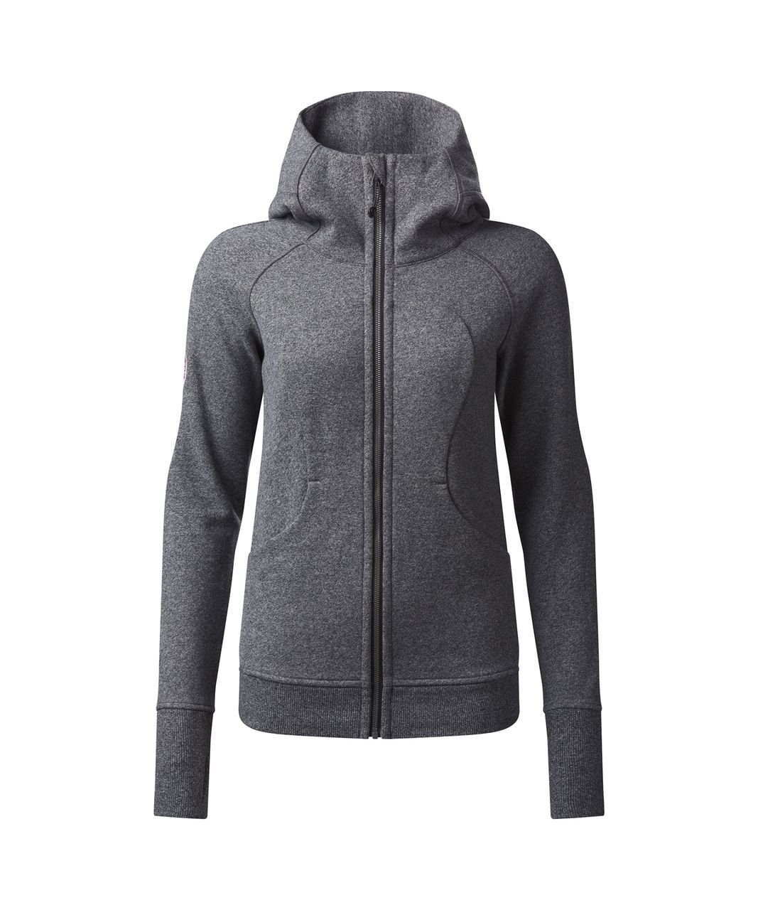 Lululemon Scuba Hoodie III (Fan Gear) - Heathered Speckled Black / Black