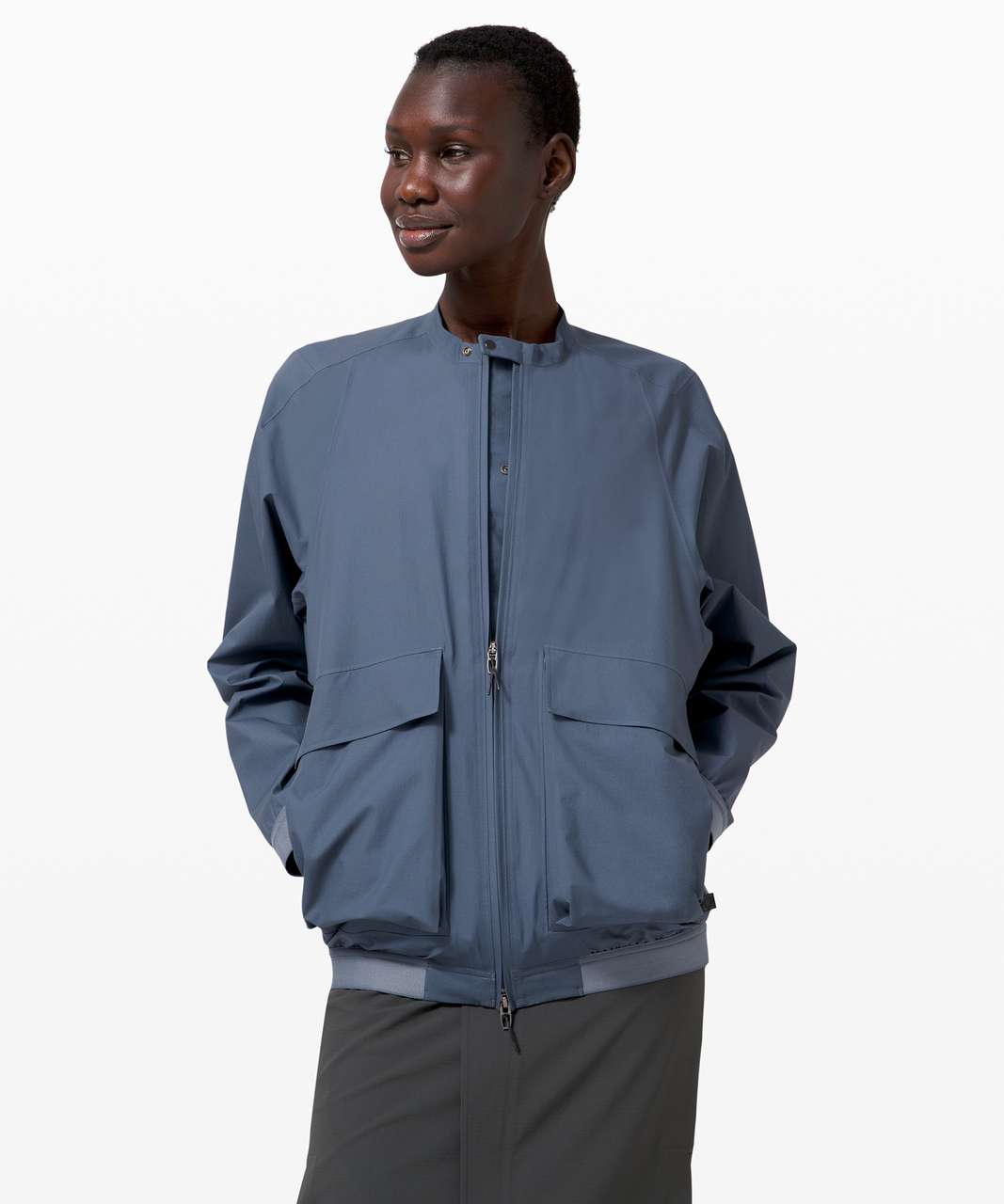 Lululemon Ashta Bomber *lululemon lab - Ink Blue