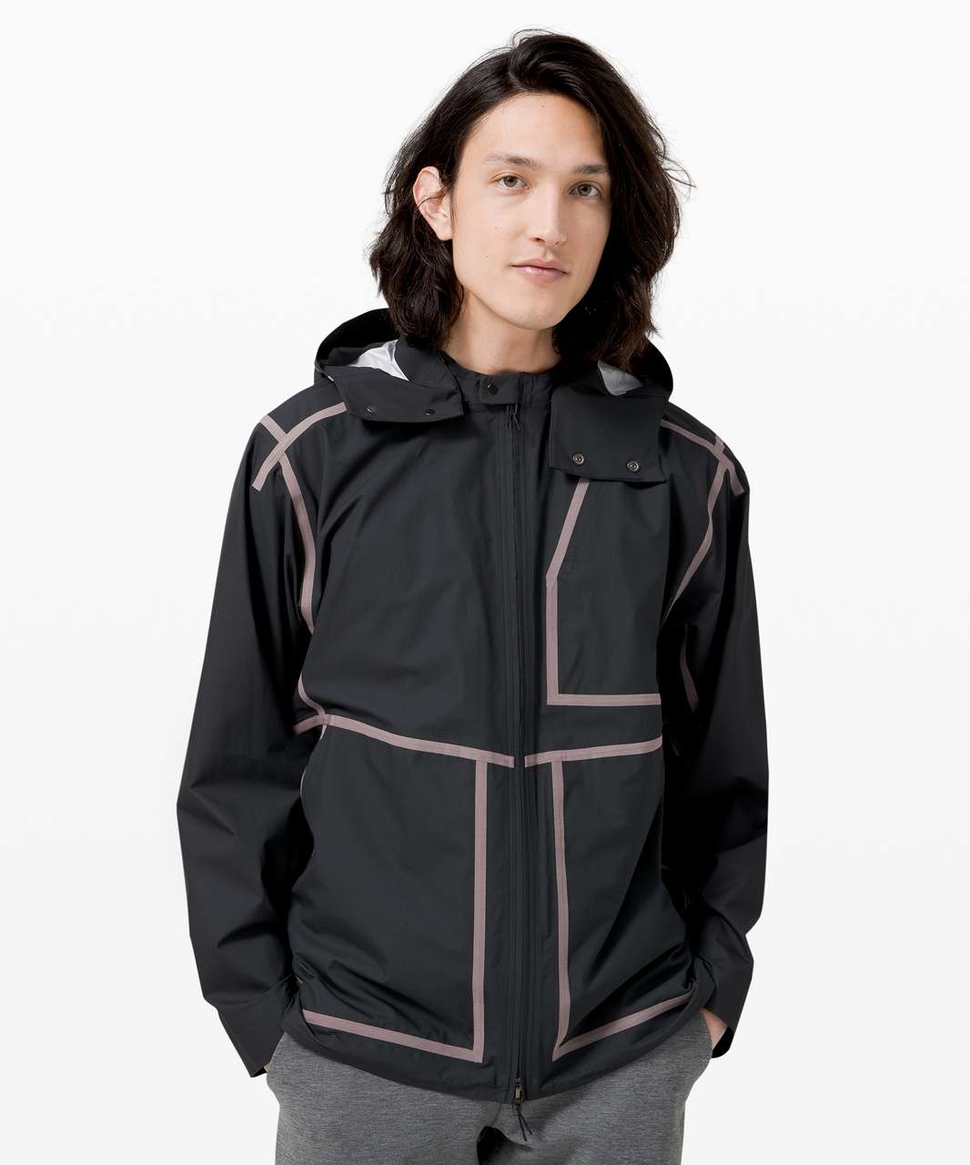 Lululemon Ashta Rain Jacket *lululemon lab - Graphite Grey - lulu