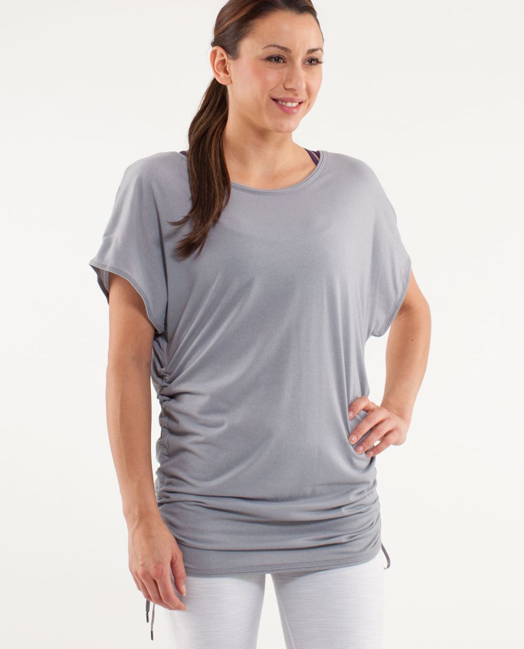 Lululemon Power Class Tee - Fossil