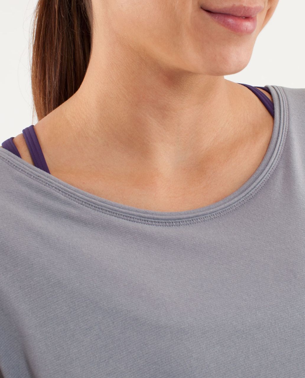 Lululemon Power Class Tee - Fossil