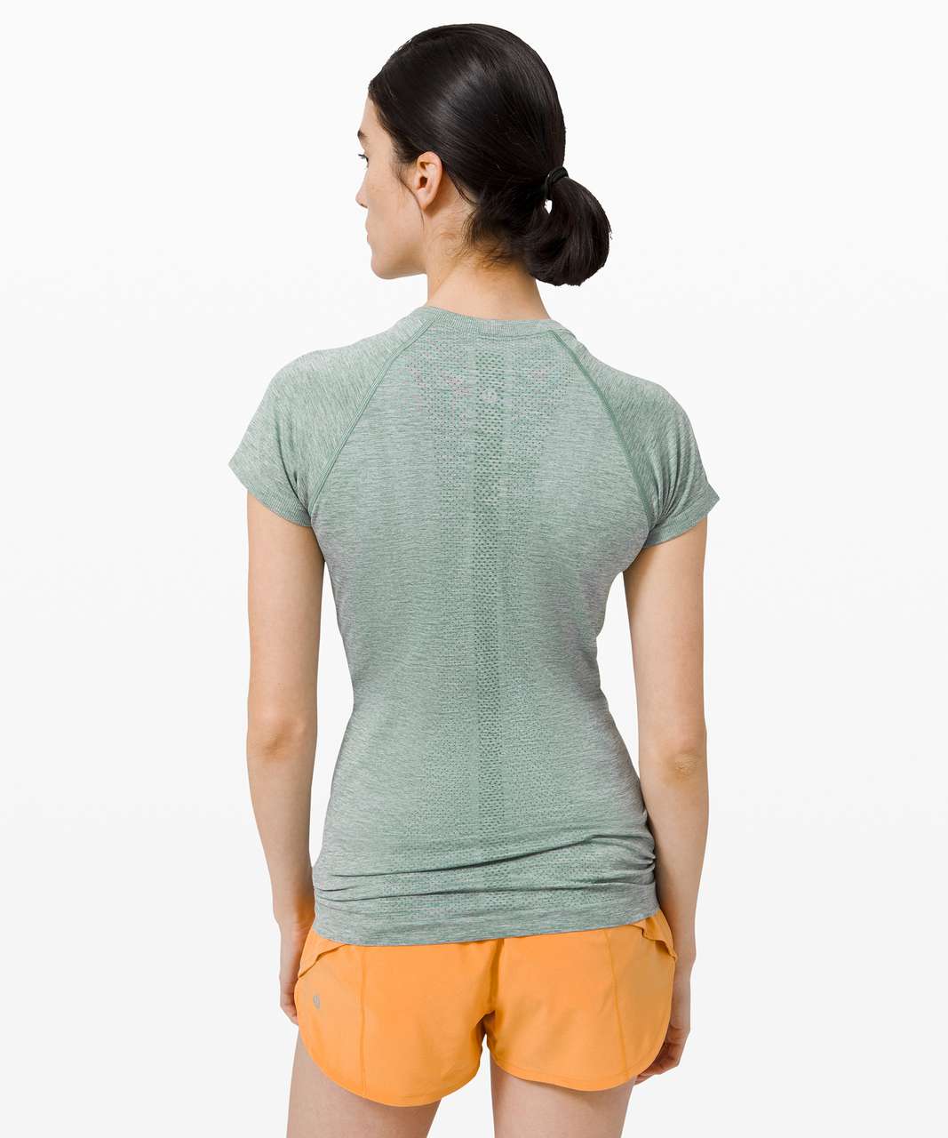 Lululemon Swiftly Tech Short Sleeve 2.0 - Tidewater Teal / Vapor - lulu  fanatics