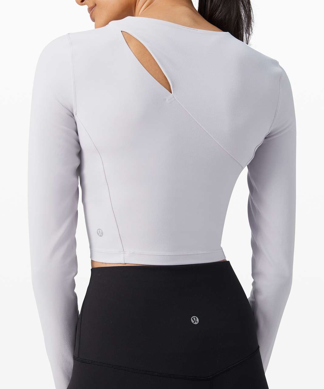 Lululemon Aligned Angles Long Sleeve - Iced Iris