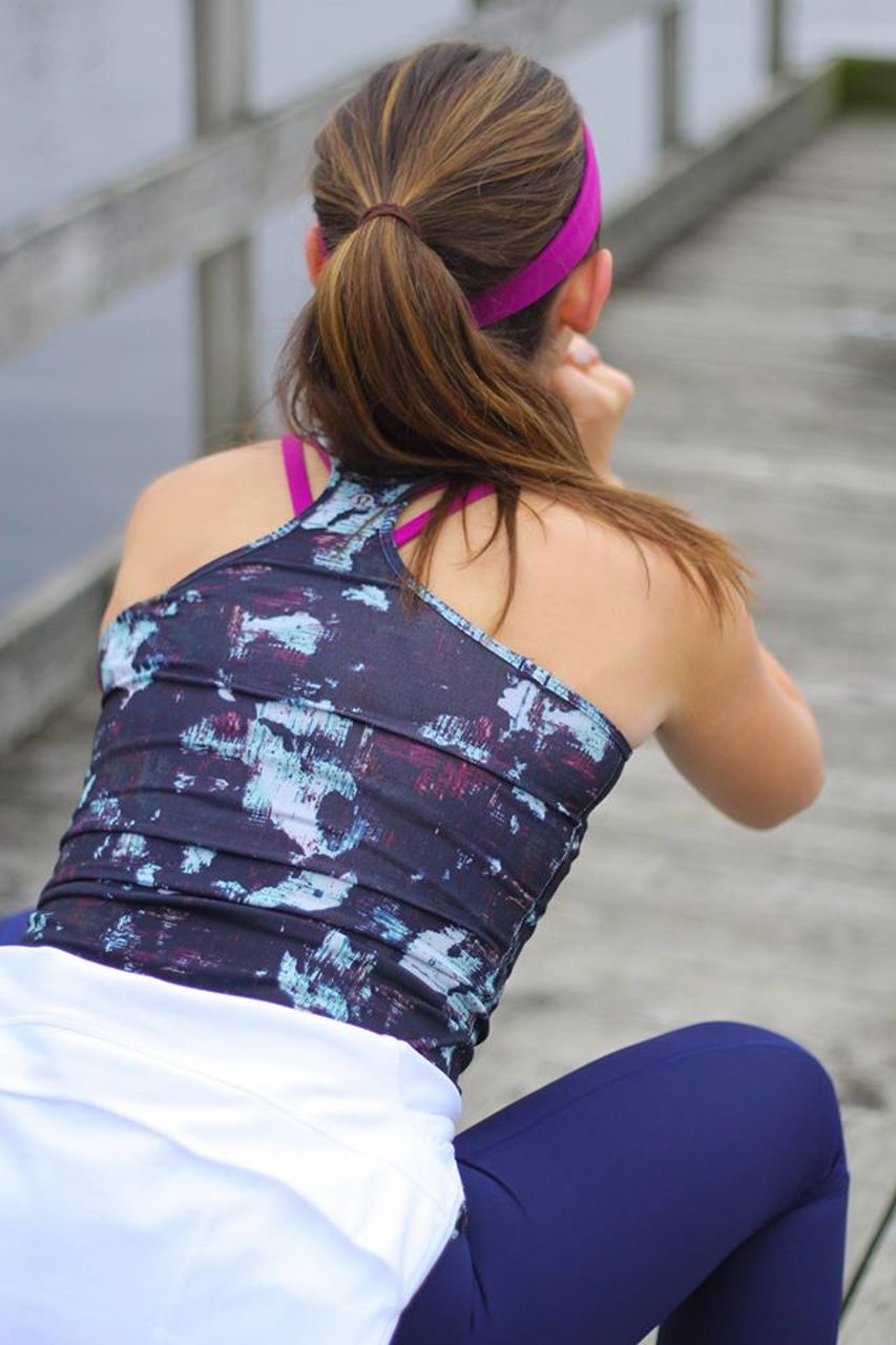 Lululemon Cool Racerback - Static Blossom Multi