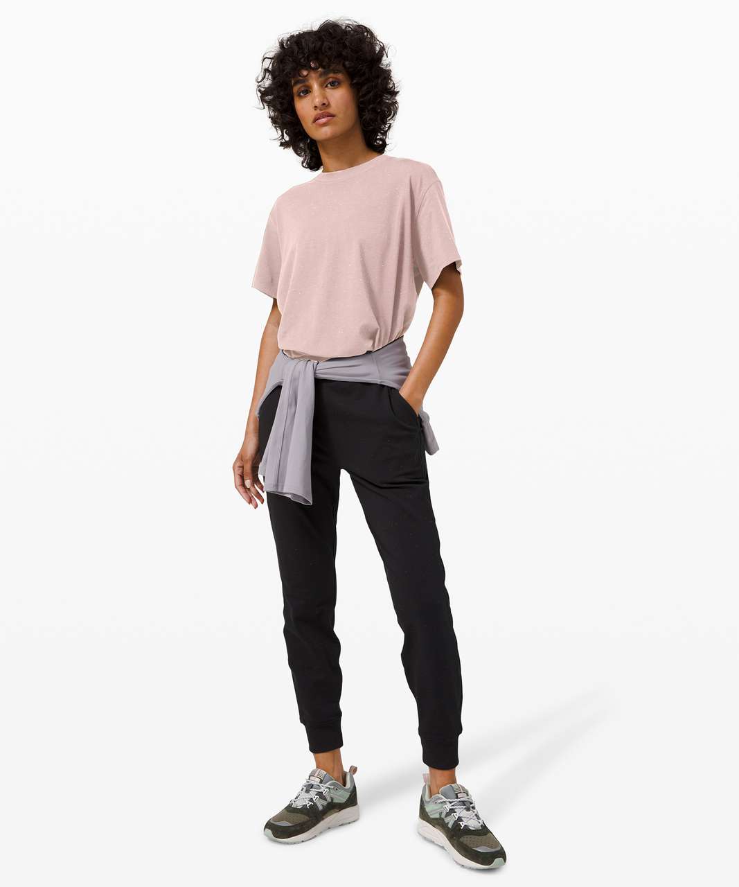 Lululemon LA All Yours Boyfriend Tee - Mink Berry