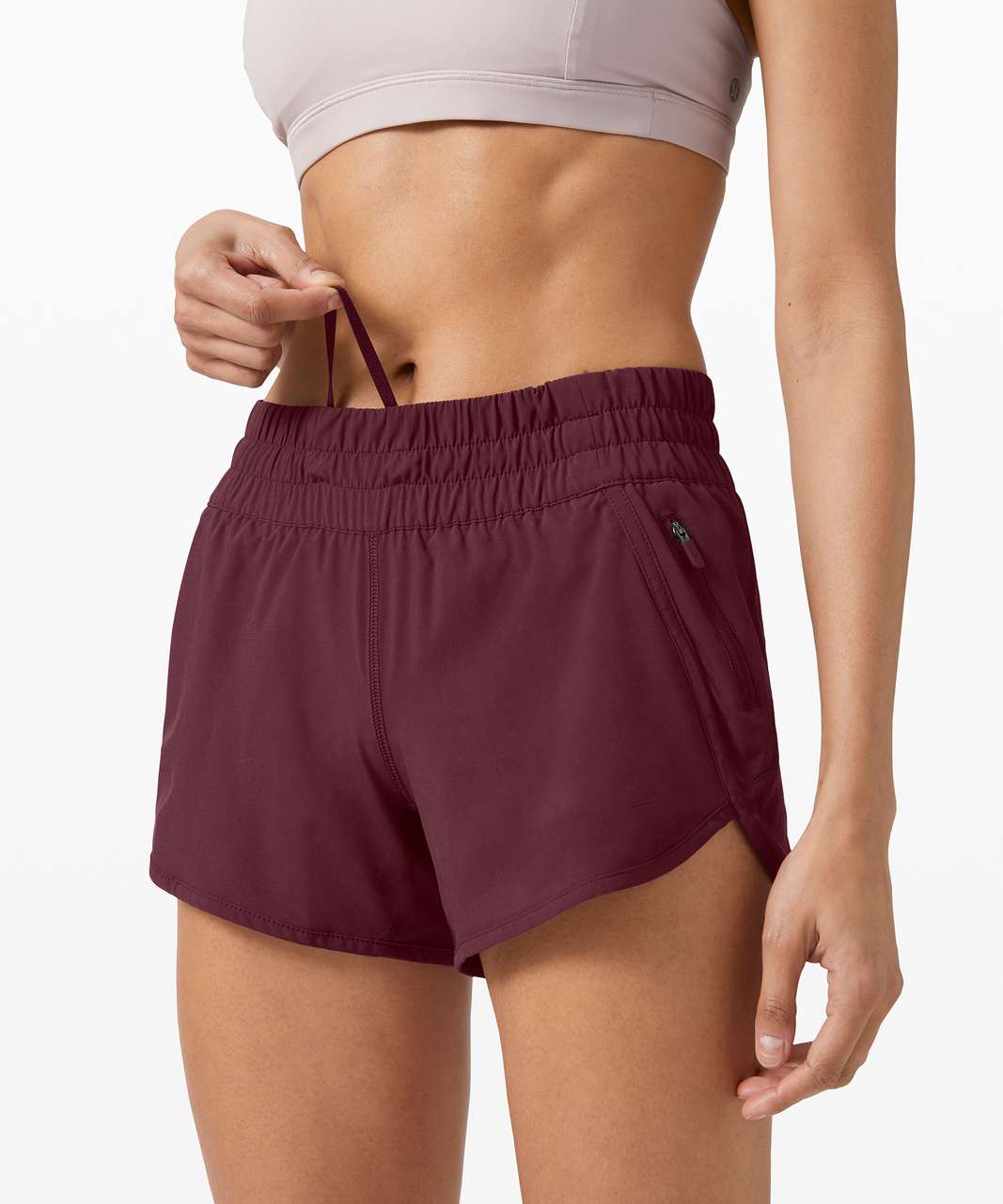 Lululemon Tracker Short V *4" - Cassis