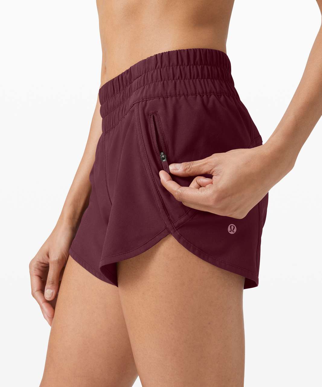 Lululemon Tracker Short V *4" - Cassis