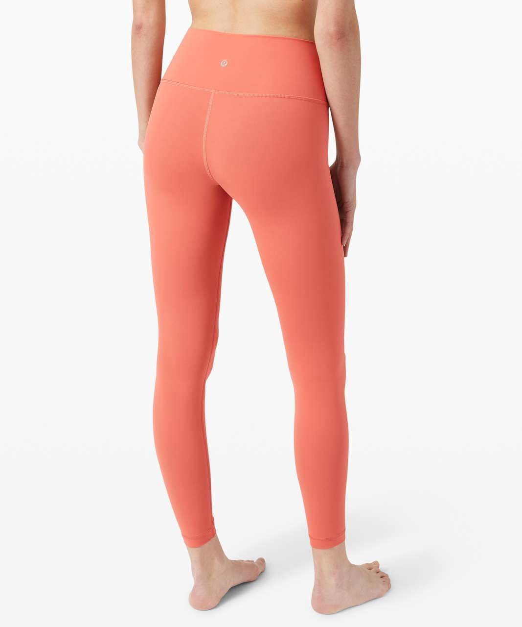 coral lululemon leggings