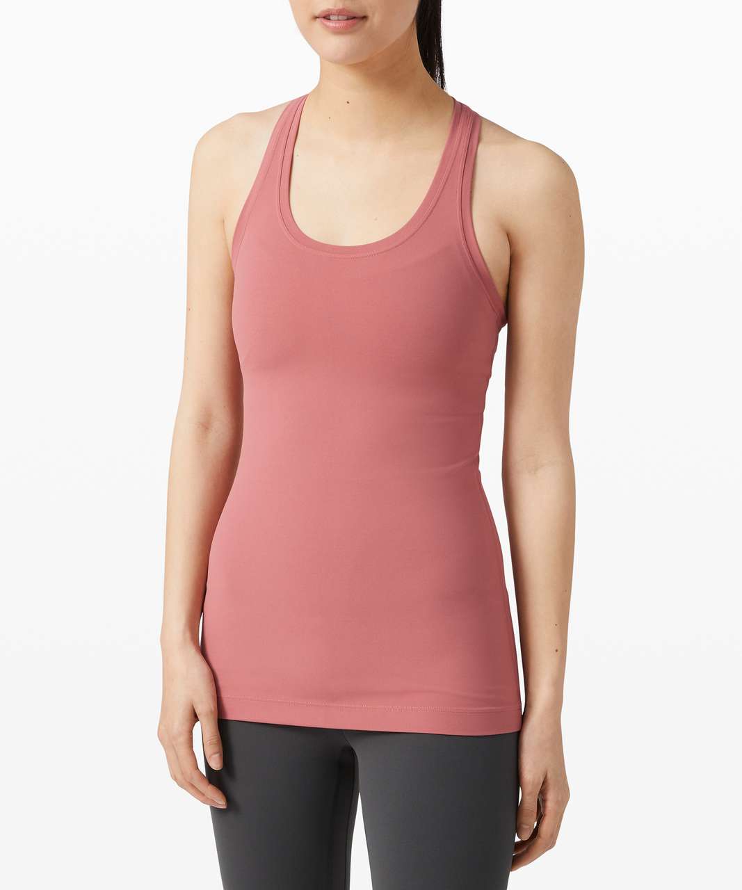 Lululemon Cool Racerback II *Nulu - Pink Mist - lulu fanatics