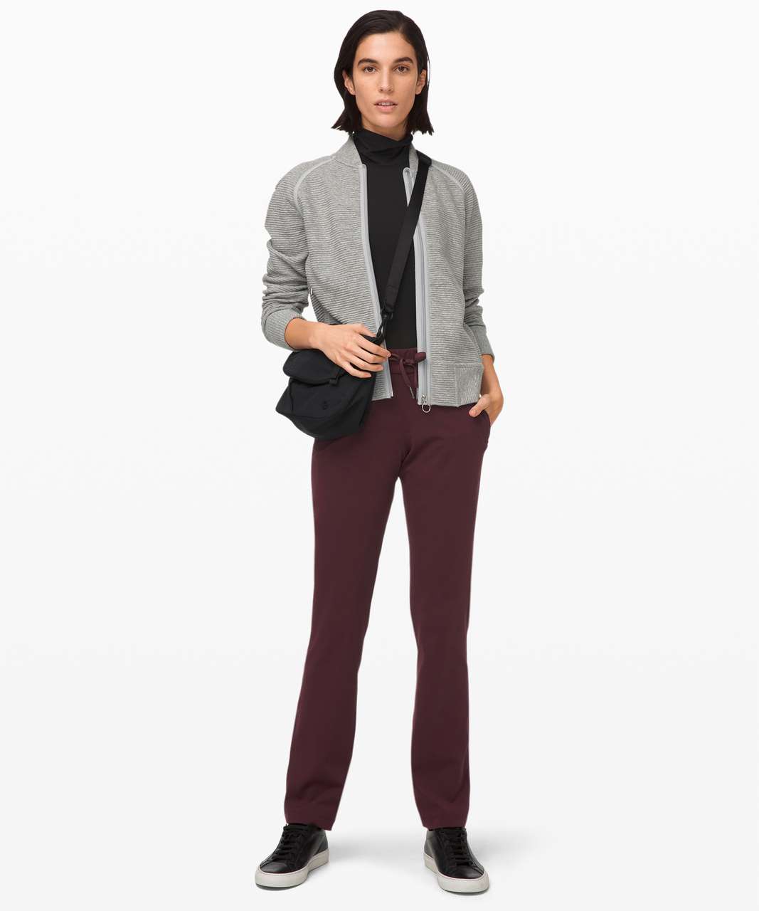 Lululemon On the Fly Pant Full Length 31" - Cassis