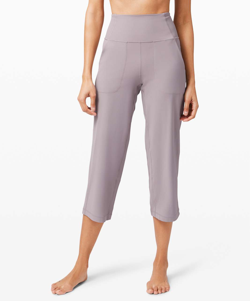 Lululemon Align Wide Leg Crop - Violet Verbena