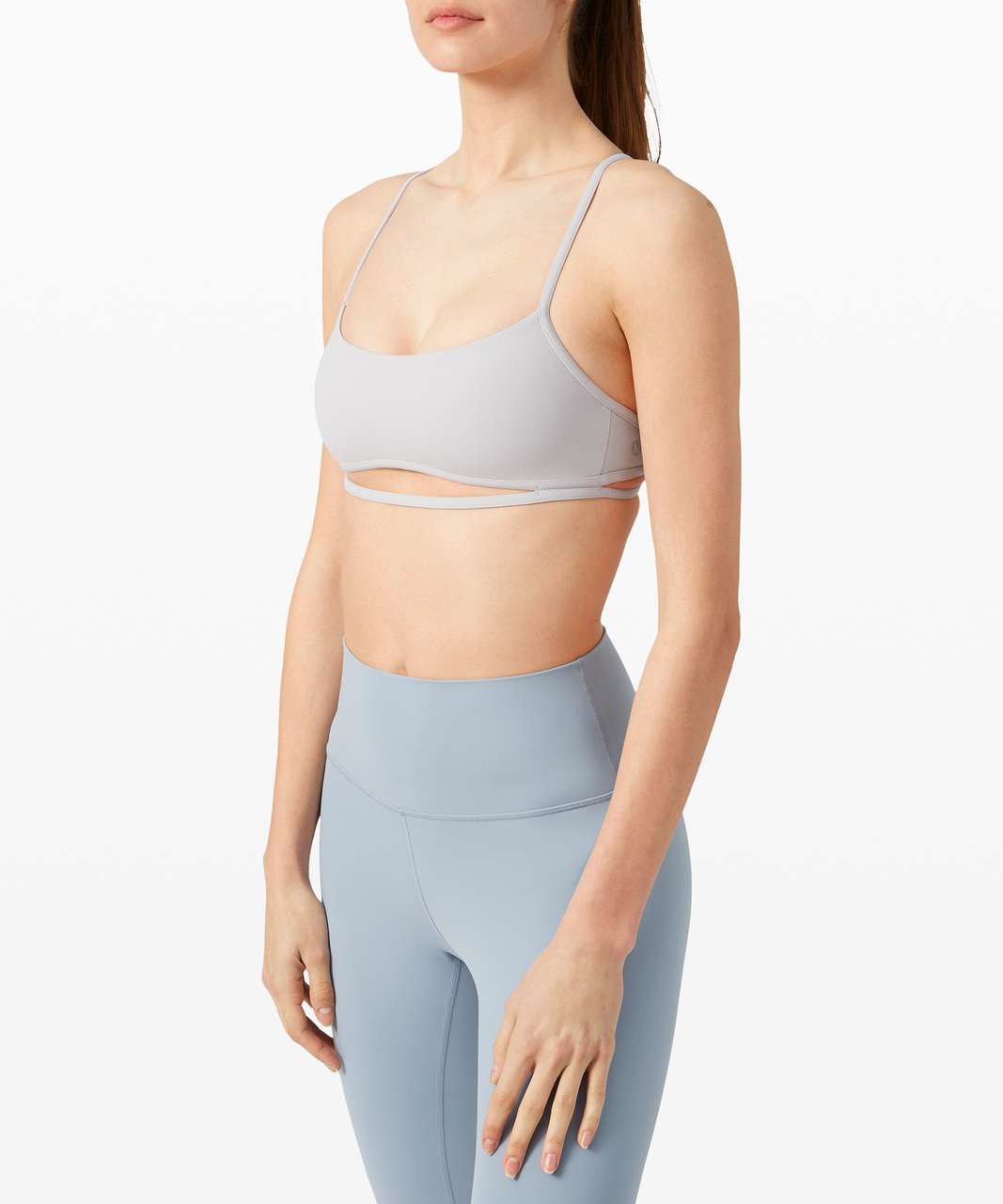 Lululemon Quiet Within Bra - Iced Iris