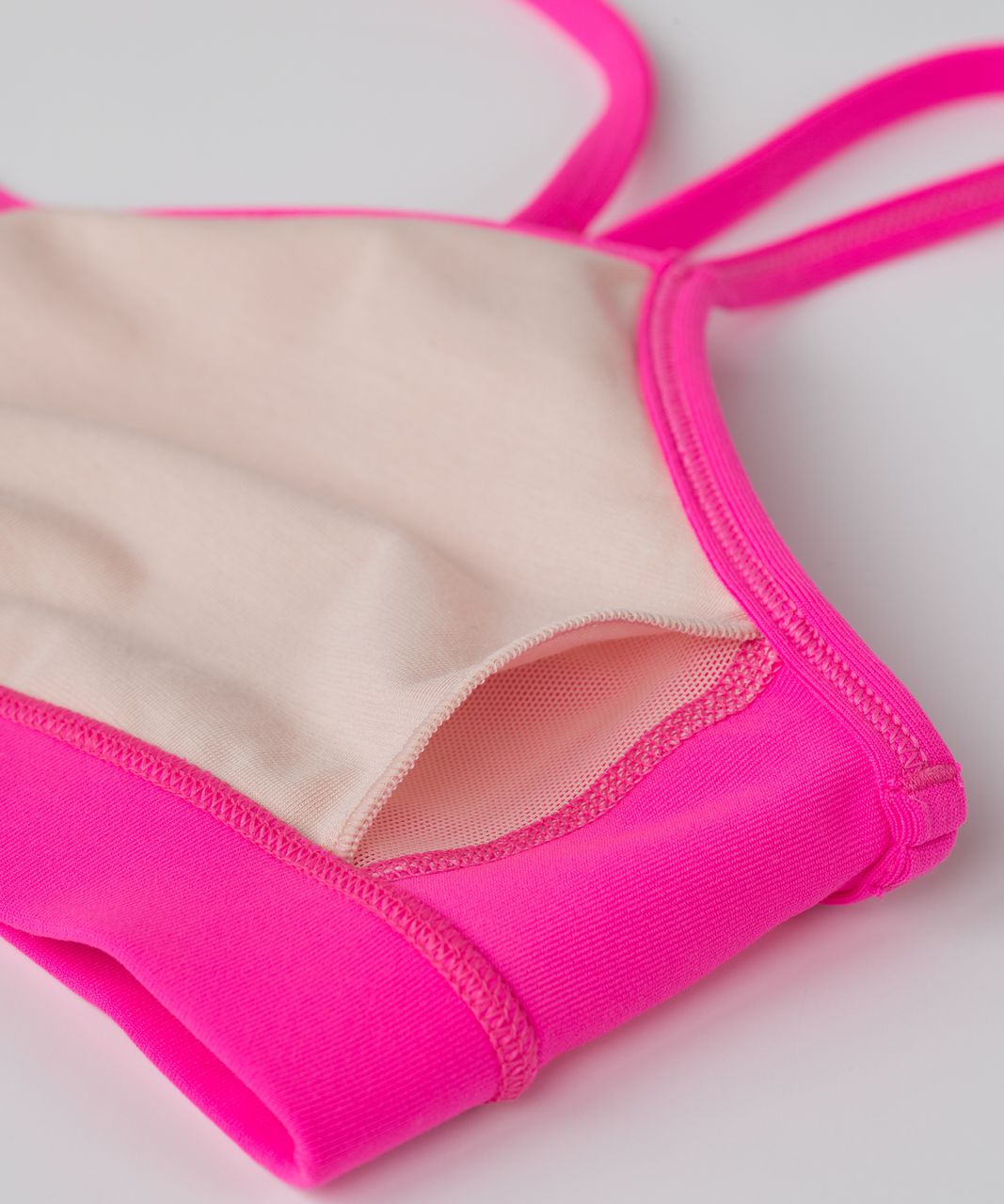 Lululemon Flow Y Bra IV - Raspberry Glo Light