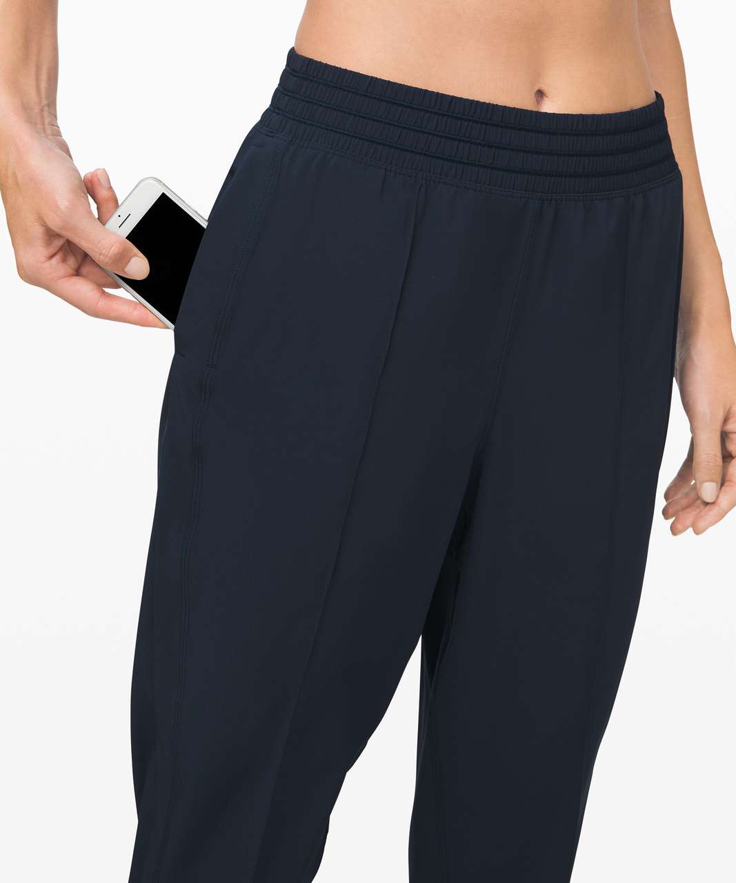 Lululemon Wanderer Cropped Jogger - True Navy - lulu fanatics