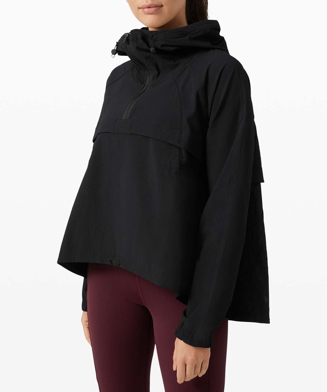 Lululemon Seek Vistas 1/2 Zip Jacket - Black (First Release)