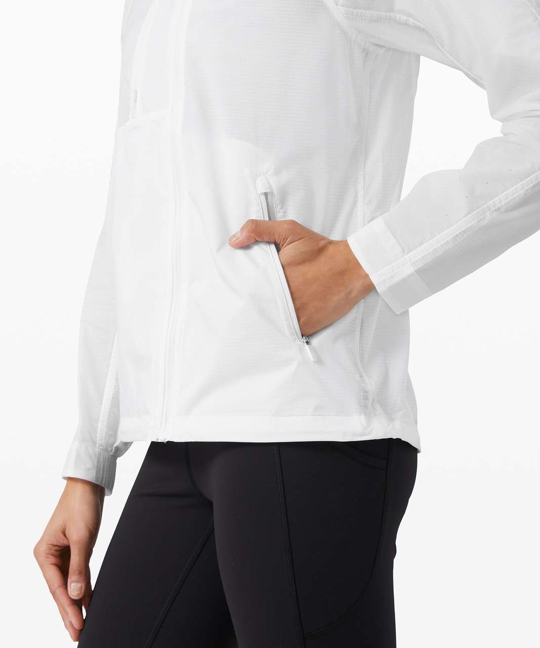 Lululemon On the Trails Jacket - White