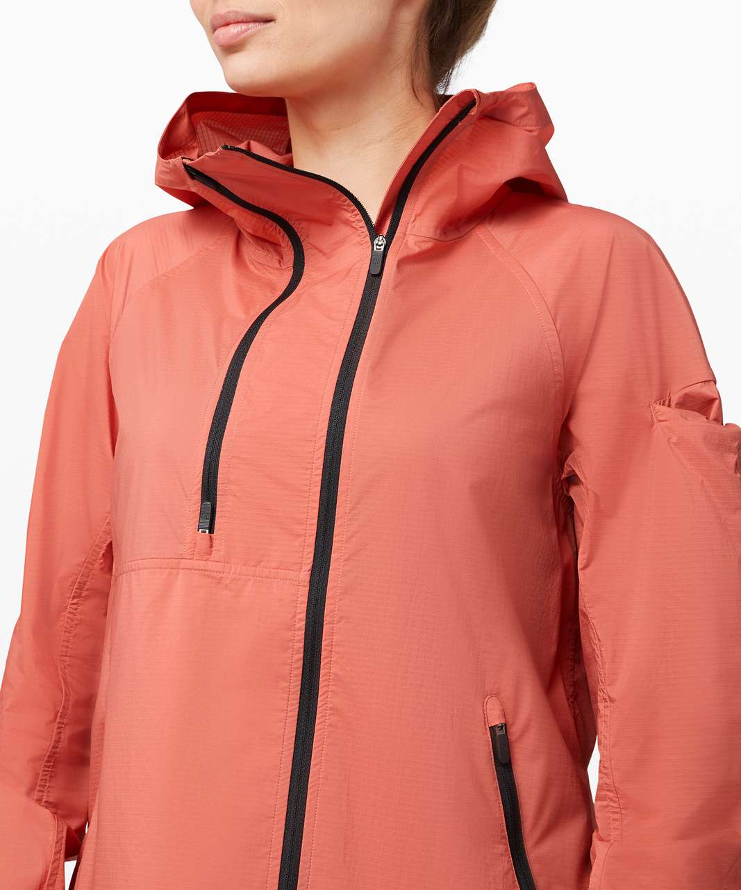 Lululemon On the Trails Jacket - Rustic Coral