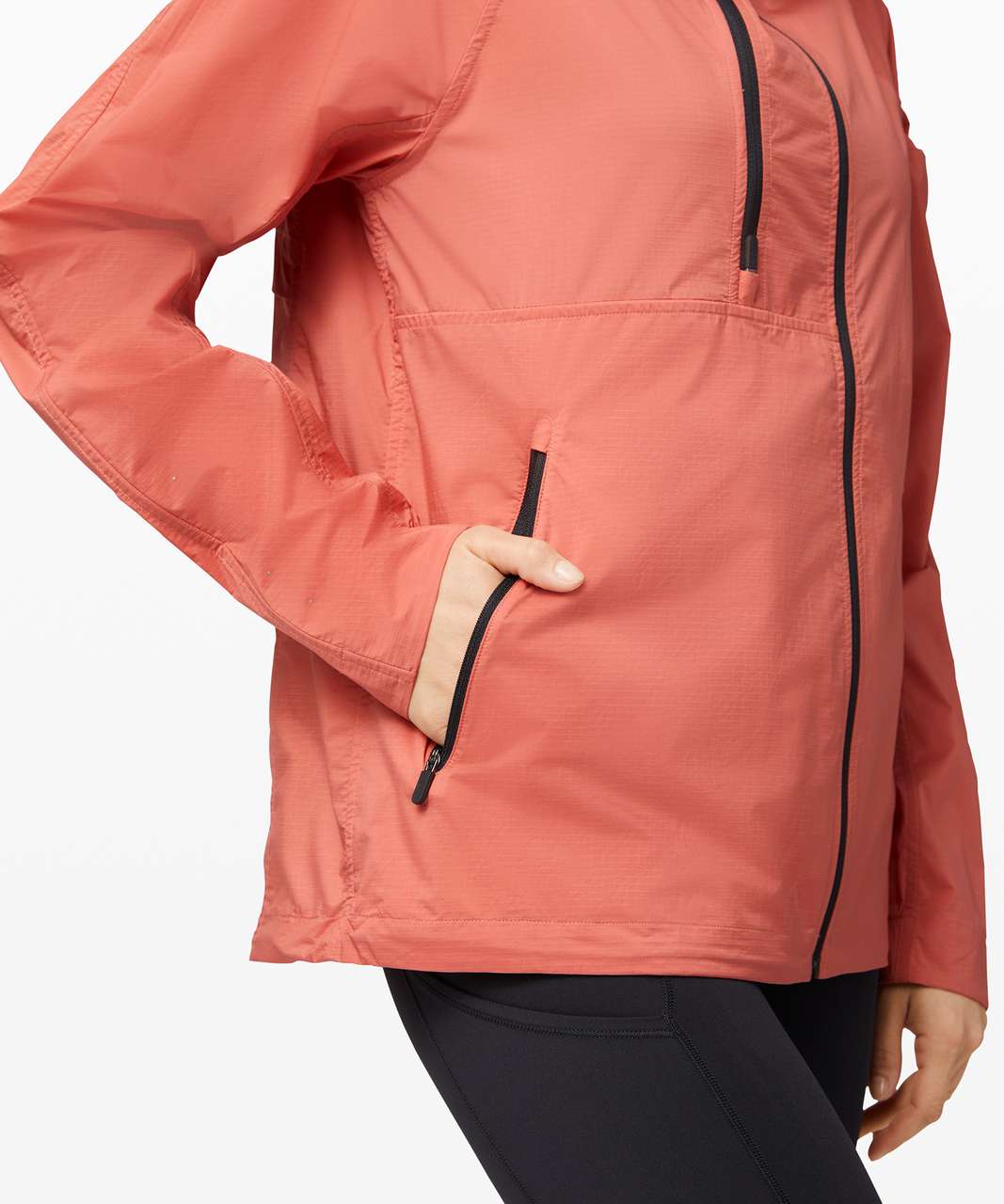 Lululemon On the Trails Jacket - Rustic Coral