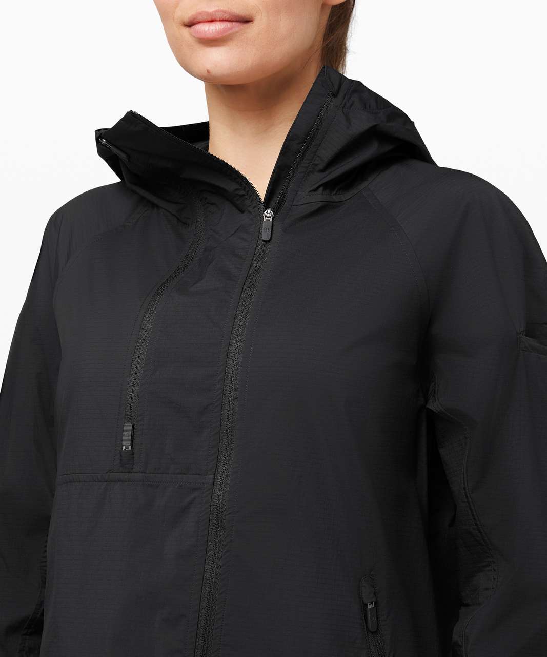 Lululemon On the Trails Jacket - Black - lulu fanatics