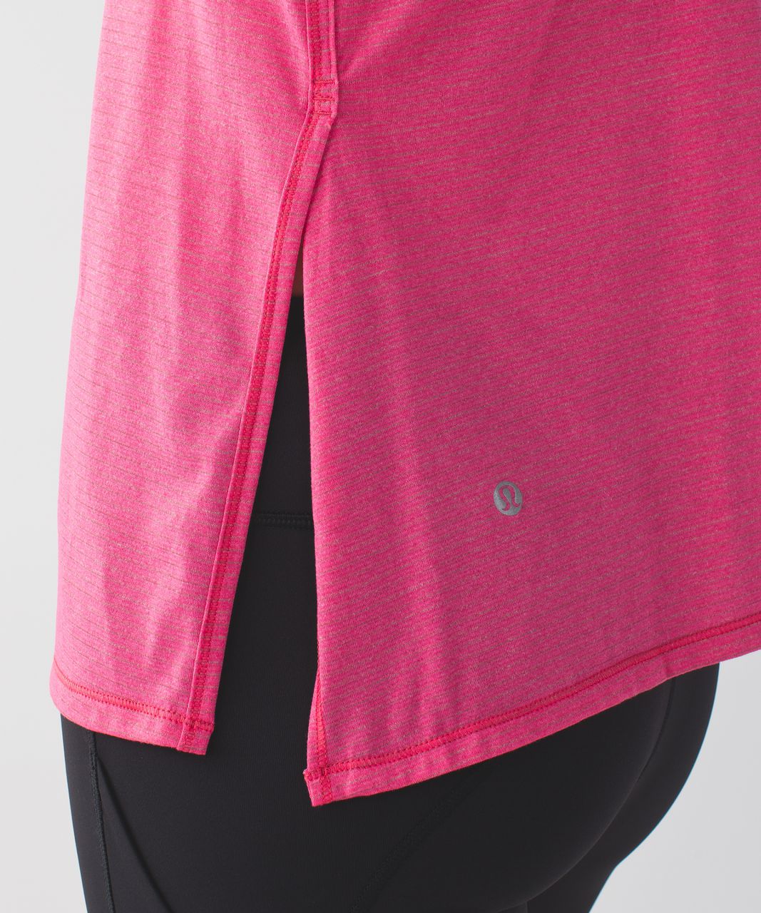 Lululemon Sweat It Out Racer - Heathered Bon Bon