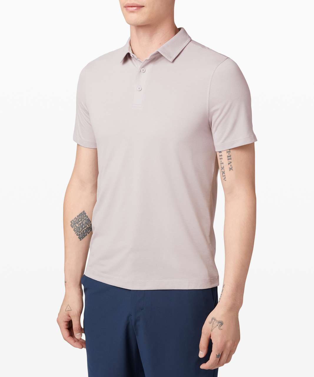 Lululemon Evolution Polo - Iced Iris