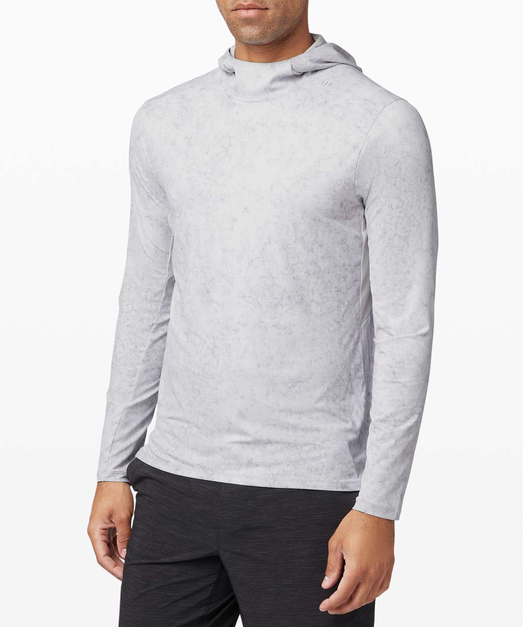 Lululemon After the Wave Hoodie - Gravel Dust Alpine White Multi