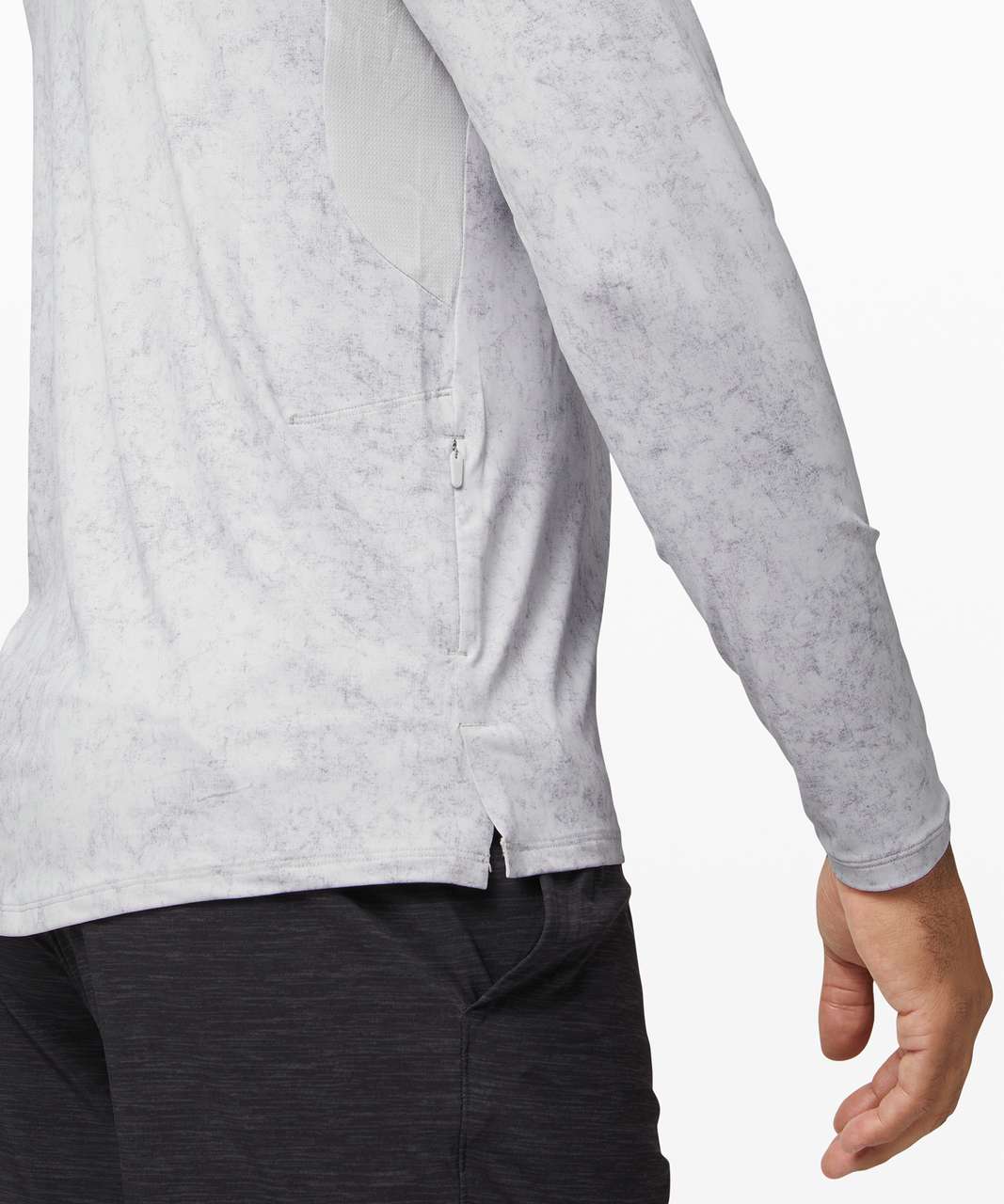 Lululemon After the Wave Hoodie - Gravel Dust Alpine White Multi