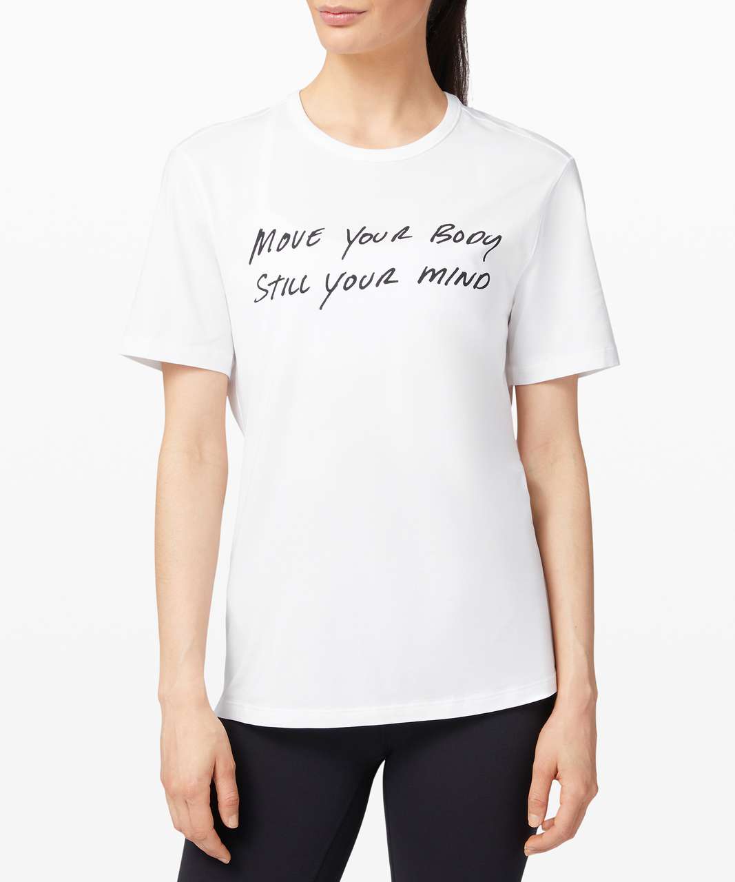 Lululemon 5 Year Basic Tee *Move - White