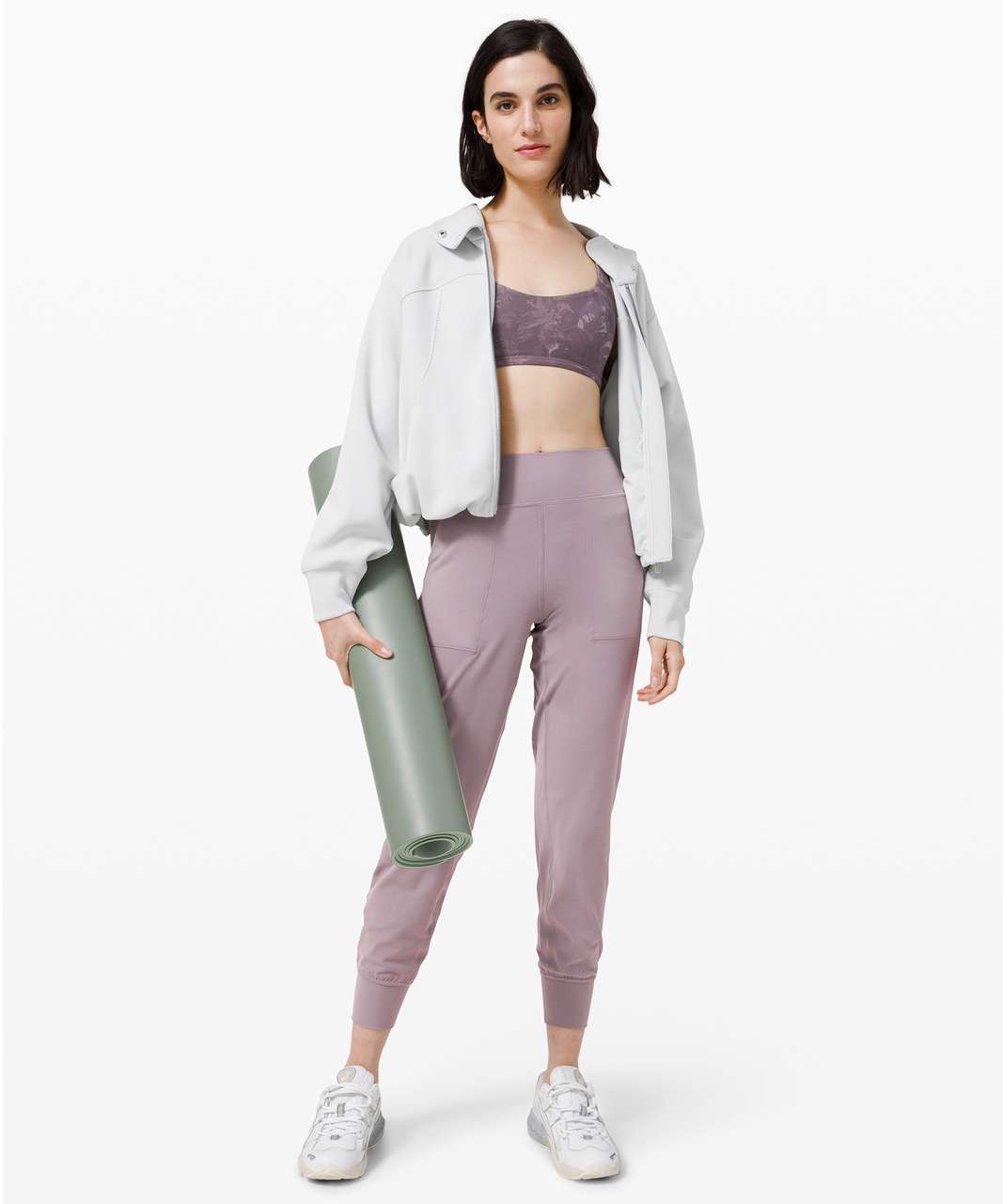 Managed to get the align jogger in violet verbena when it was added to WMTM  at 2am, one perk of not sleeping : r/lululemon