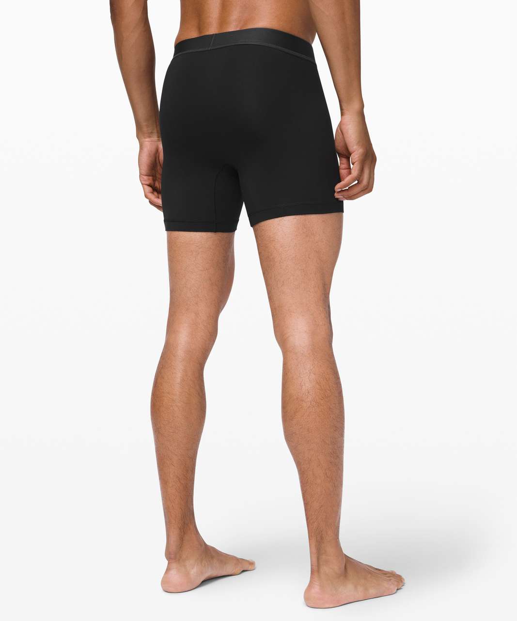 Lululemon Always in Motion Boxer 5" *5-Pack - Heathered Core Medium Grey / Black / Heathered Core Dark Grey / Black / Static Noise Black White