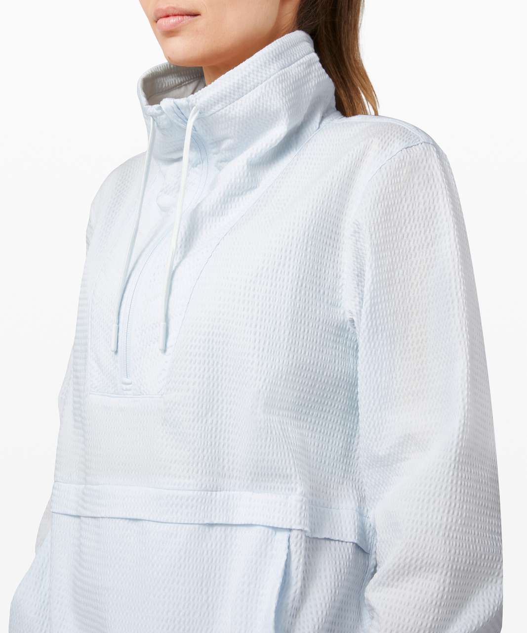 Lululemon Pack Light Pullover *Packable - Almost Blue - lulu fanatics