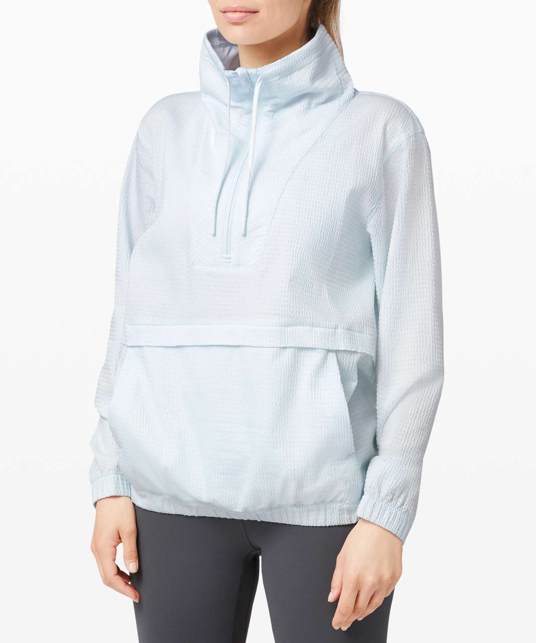 Lululemon Pack Light Pullover *Packable - Almost Blue - lulu fanatics