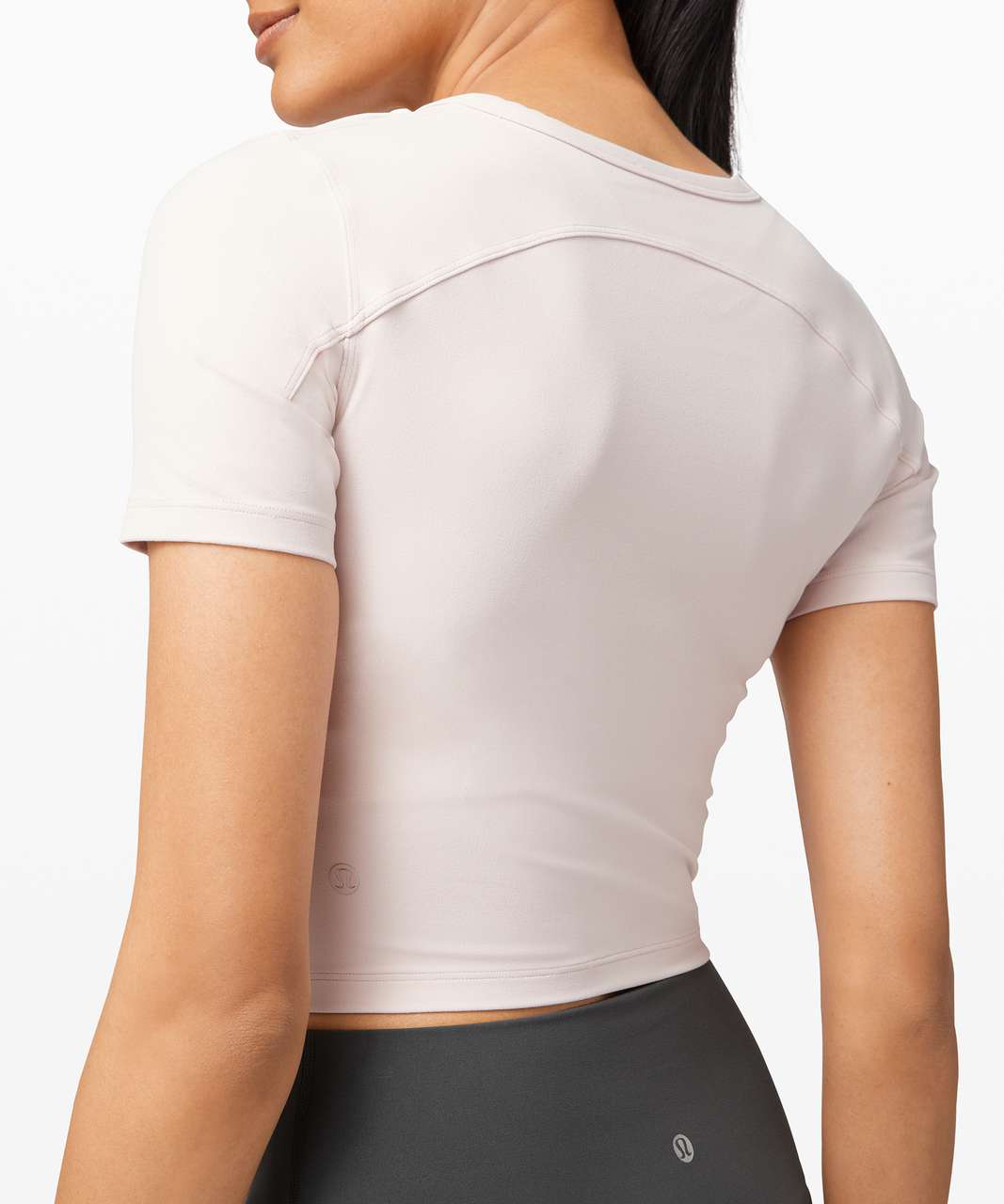 Lululemon Get Centred Short Sleeve - Misty Pink