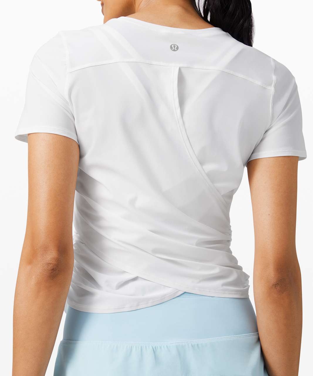 Lululemon Run Off Route Short Sleeve - White