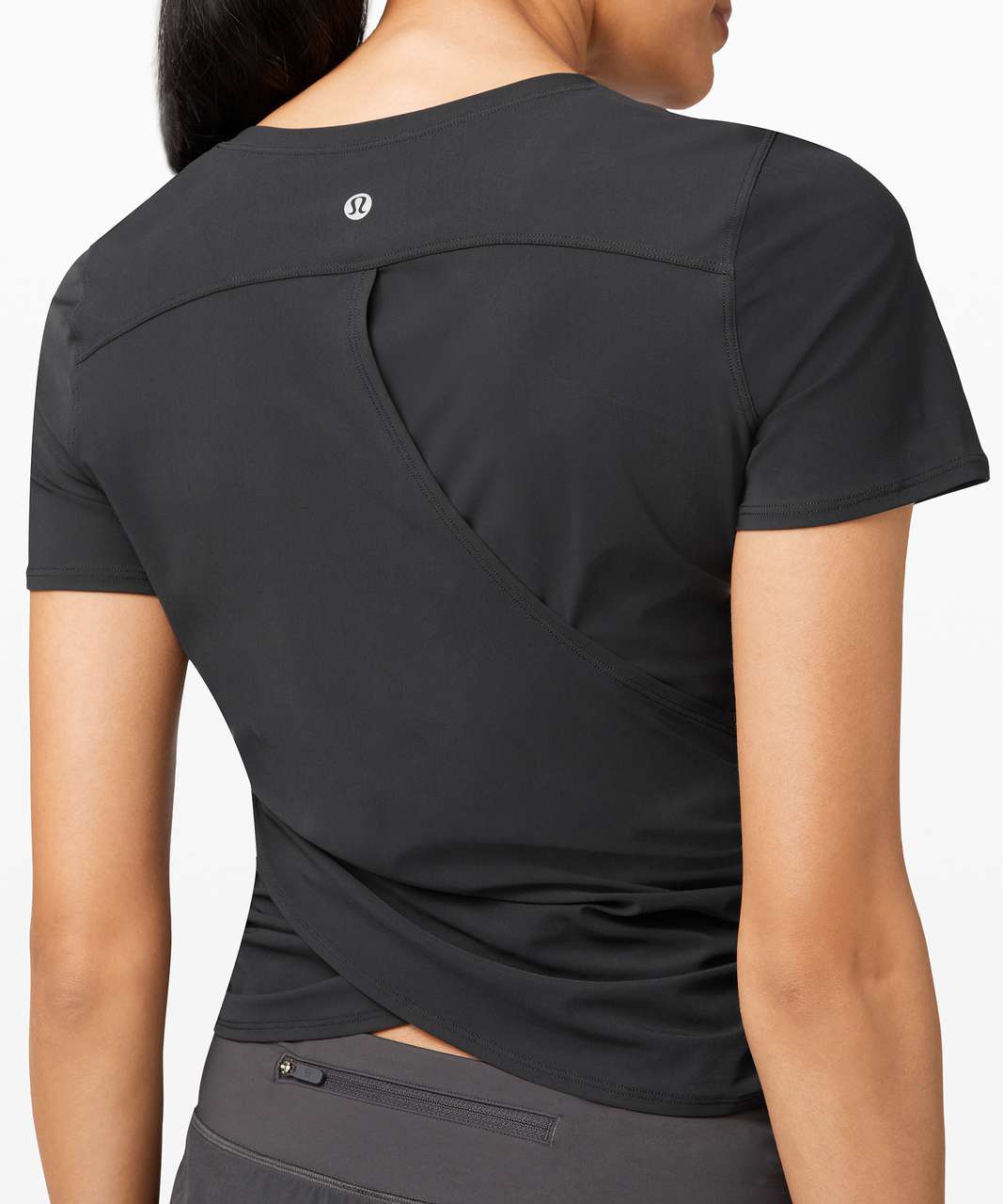 Lululemon Run Off Route Short Sleeve - Black