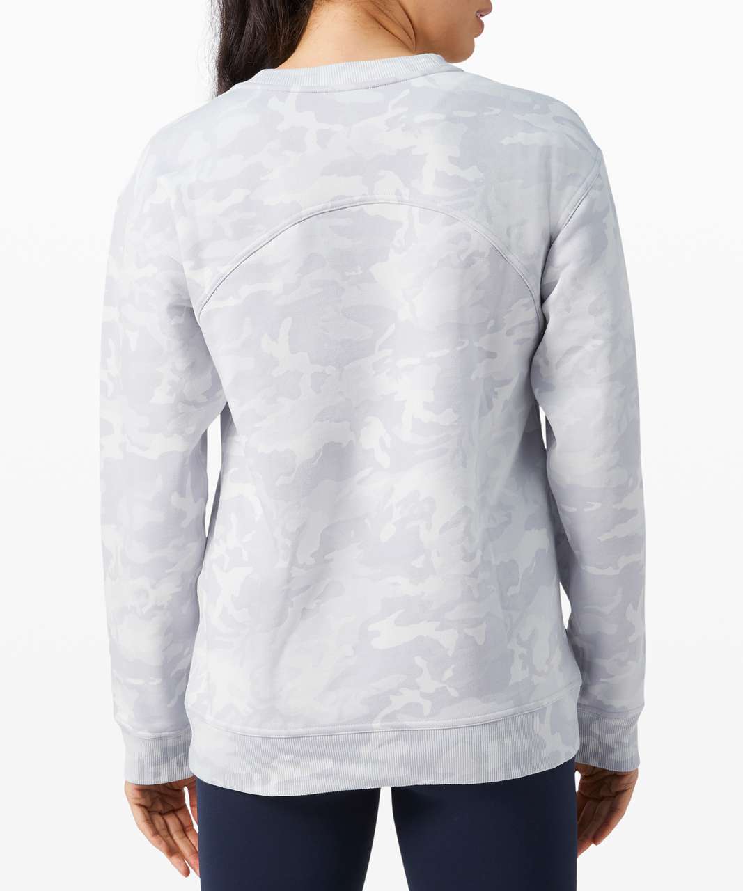 Lululemon All Yours Crew *Terry - Incognito Camo Alpine White